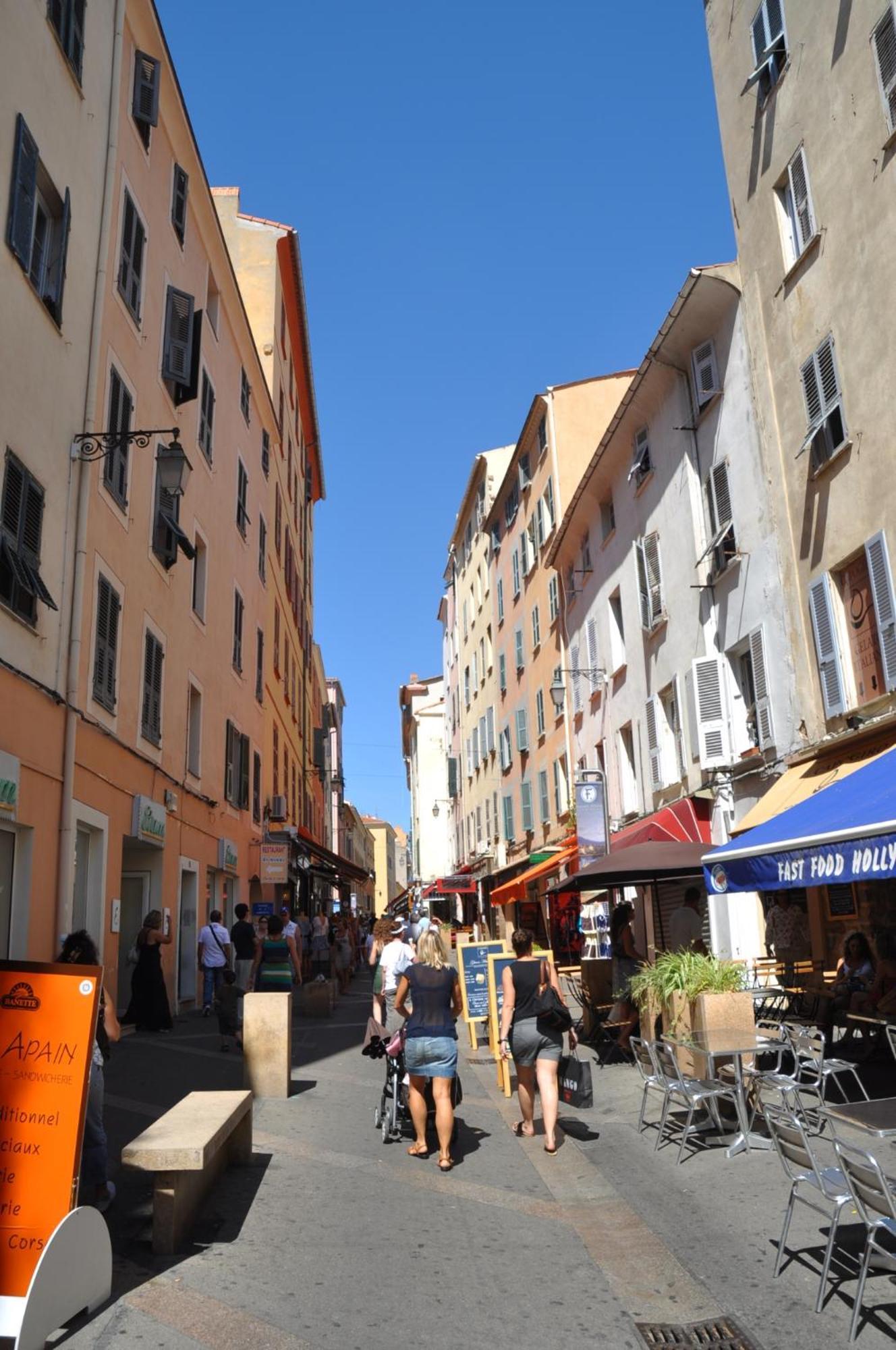 Studio Terrasse Rue Pietonne Ajaccio Ajaccio  Eksteriør bilde